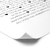 Poster anniversaire étape importante 60 raisons pour lesq (Coin)