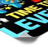 Poster Anniversaire Garçon 13 13 Ans Jeux Vidéos Cadeaux  (Coin)