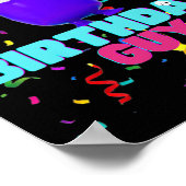 Poster Anniversaire Guy Fun Populaire Vidéo Jeu Thème Ann (Coin)