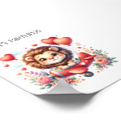 Poster Anniversaire Lion Volant (Coin)