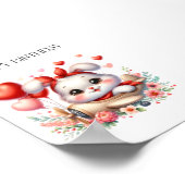 Poster Anniversaire Pilote Lapin (Coin)