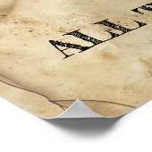 Poster Anniversaire Recherché de l'Ouest (Coin)