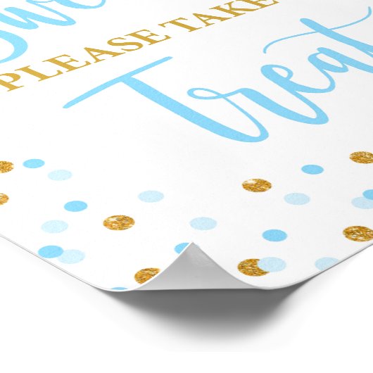 Poster Anniversaires sont doux S'il vous plaît prendre un (Coin)