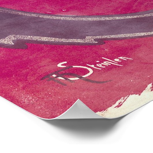 Poster annonçant une exposition (Coin)