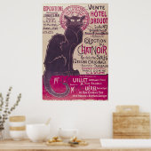 Poster annonçant une exposition (Cuisine)