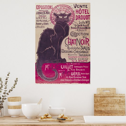 Poster annonçant une exposition (Cuisine)