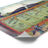 Poster Annonce aquarium vintage (Coin)