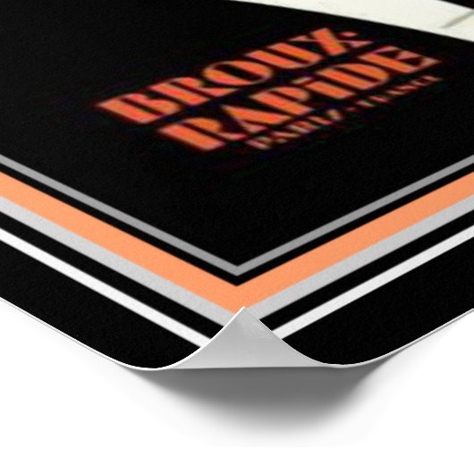 Poster Annonce Broux Rapide 1920 (Coin)