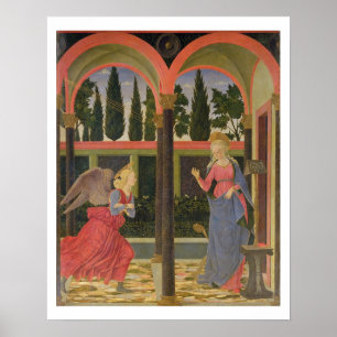 Poster Annonce, c.1457 (tempera sur le panneau)