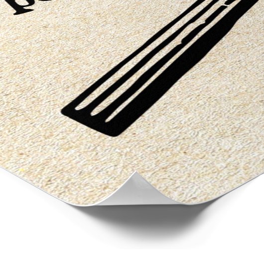 Poster Annonce café Vintage 1925 (Coin)