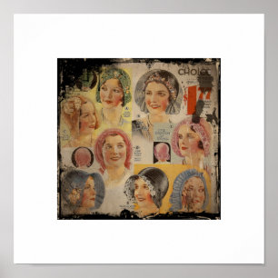 Poster Annonce Casquette des Années folles