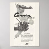 Poster Annonce d'avion Bell 1941 (Devant)