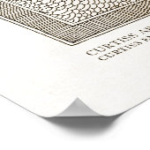 Poster Annonce d'avion vintage Curtiss de 1919 (Coin)