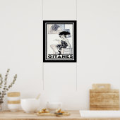 Poster Annonce de cigarettes Gitanes France 1934 (Cuisine)