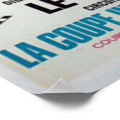 Poster Annonce de courses de lemans 1966 (Coin)