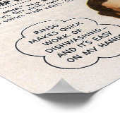 Poster Annonce de détergent Rinso 1946 (Coin)