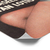 Poster Annonce de Gaby Suntan 1950 (Coin)