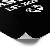 Poster Annonce de grossesse Bientôt grand-mère 2026  (Coin)