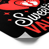 Poster Annonce de grossesse pour la Saint-Valentin la plu (Coin)