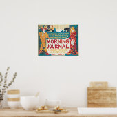 Poster Annonce de journal vintage Art Nouveau (Cuisine)