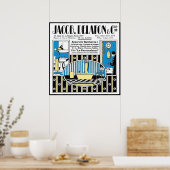 Poster Annonce de plomberie française 1924 (Cuisine)