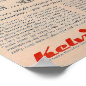 Poster Annonce de réfrigérateur 1957 (Coin)