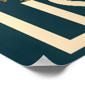 Poster Annonce de voyage de Lisbonne (Coin)