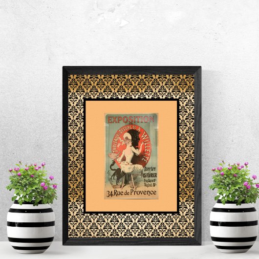 Poster Annonce d'exposition Willette française