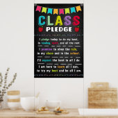Poster Annonce en classe (Cuisine)
