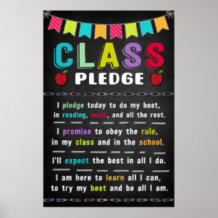 Poster Annonce en classe