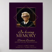 Poster Annonce funéraire numérique post Deep Purple (Devant)