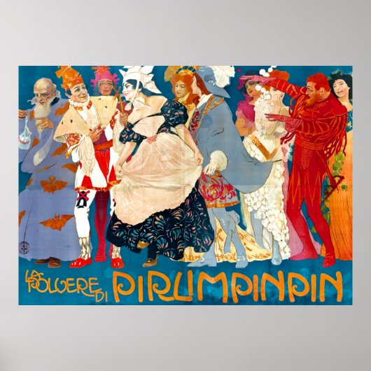 Poster Annonce italienne vintage 1907 (Devant)