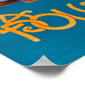 Poster Annonce italienne vintage 1907 (Coin)