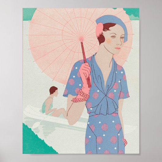 Poster Annonce Magazine vintage (Devant)