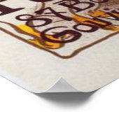 Poster Annonce moto (Coin)