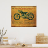 Poster Annonce moto Victoria 1952 (Cuisine)