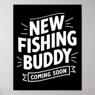 Poster Annonce Nouveau Compagnon de Pêche à Venir Bientôt