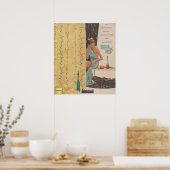 Poster Annonce Plastron 1957 (Cuisine)