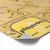 Poster Annonce Plastron 1957 (Coin)