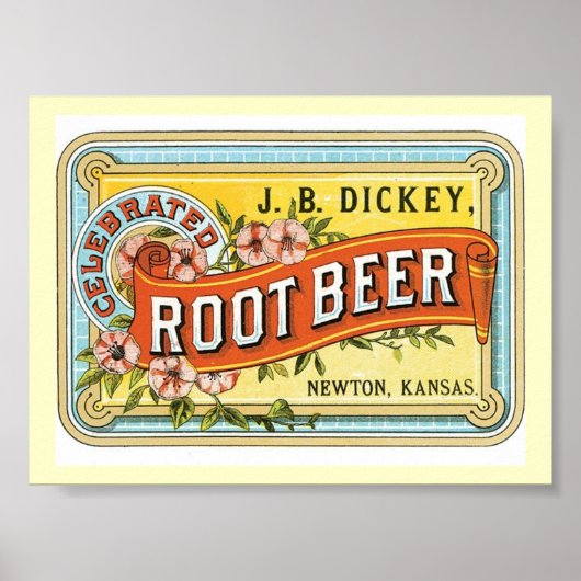 Poster Annonce Vintage (Devant)