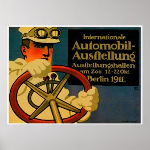 Poster Annonce vintage d'automobile de ~ international de