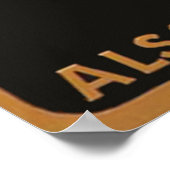 Poster Annonce Vintage de beauté française (Coin)