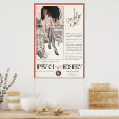 Poster Annonce vintage de la Maison Ipswich de 1924 (Cuisine)