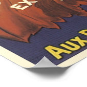 Poster Annonce Vintage Escargot Mementrel (Coin)