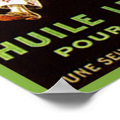 Poster Annonce Vintage Huile Lesieur (Coin)