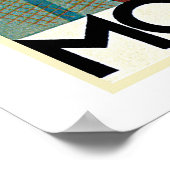 Poster Annonce vintage Monte Carlo Tennis (Coin)