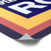 Poster Annonce Vintage Rossi Apertif 16 x 20 (Coin)