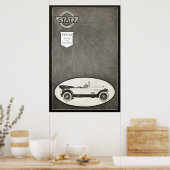 Poster Annonce voiture Stutz vintage de 1919 (Cuisine)
