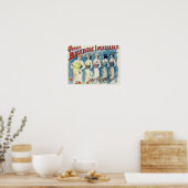 Poster Annonces Corsets vintages (Cuisine)