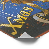 Poster Annonces vintage CWS Xmas Crackers (Coin)